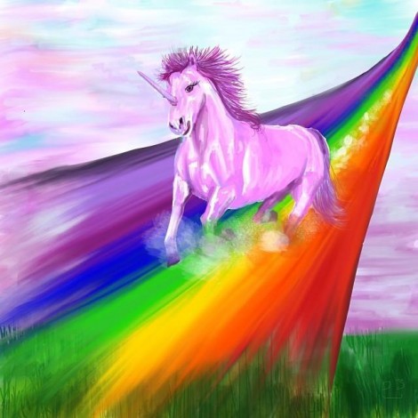 Unicorn Diamond Painting Kit Unicorn-38