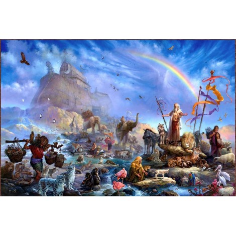 Noah's Ark Diamond Painting Kit