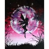 Moon Night Butterfly Fair Diamond Painting Kit